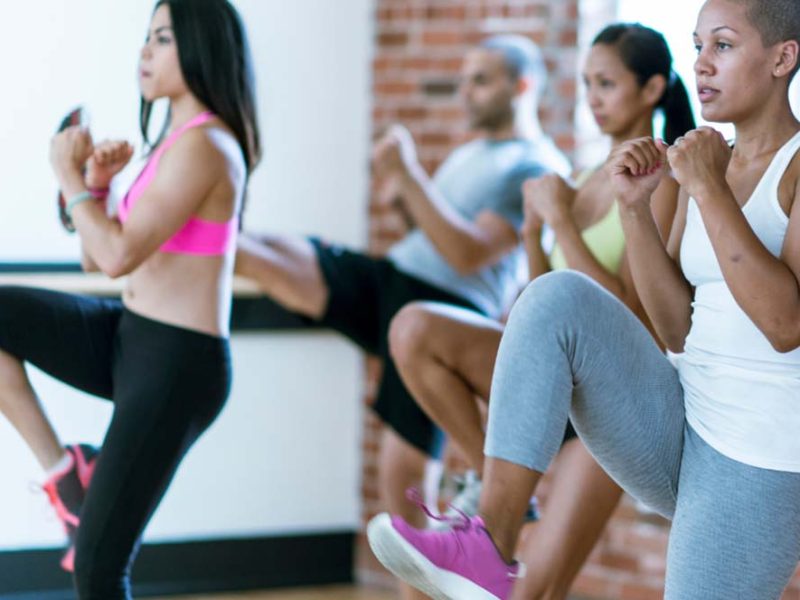 Women's Only Kickboxing Tile